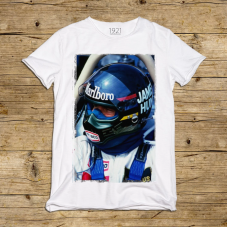 Tričko James Hunt Helmet